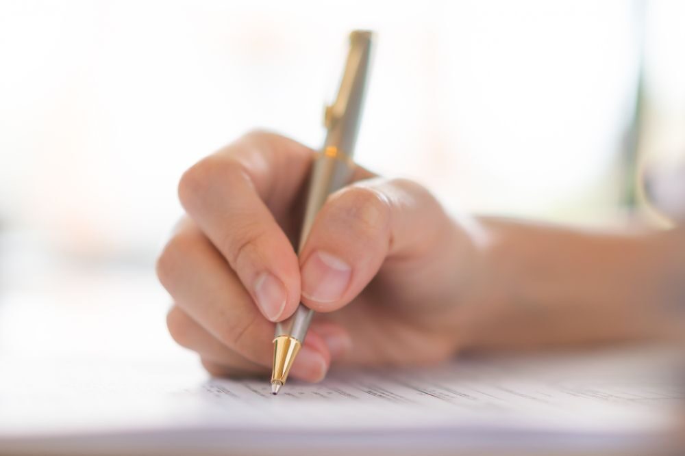 Escribir a mano